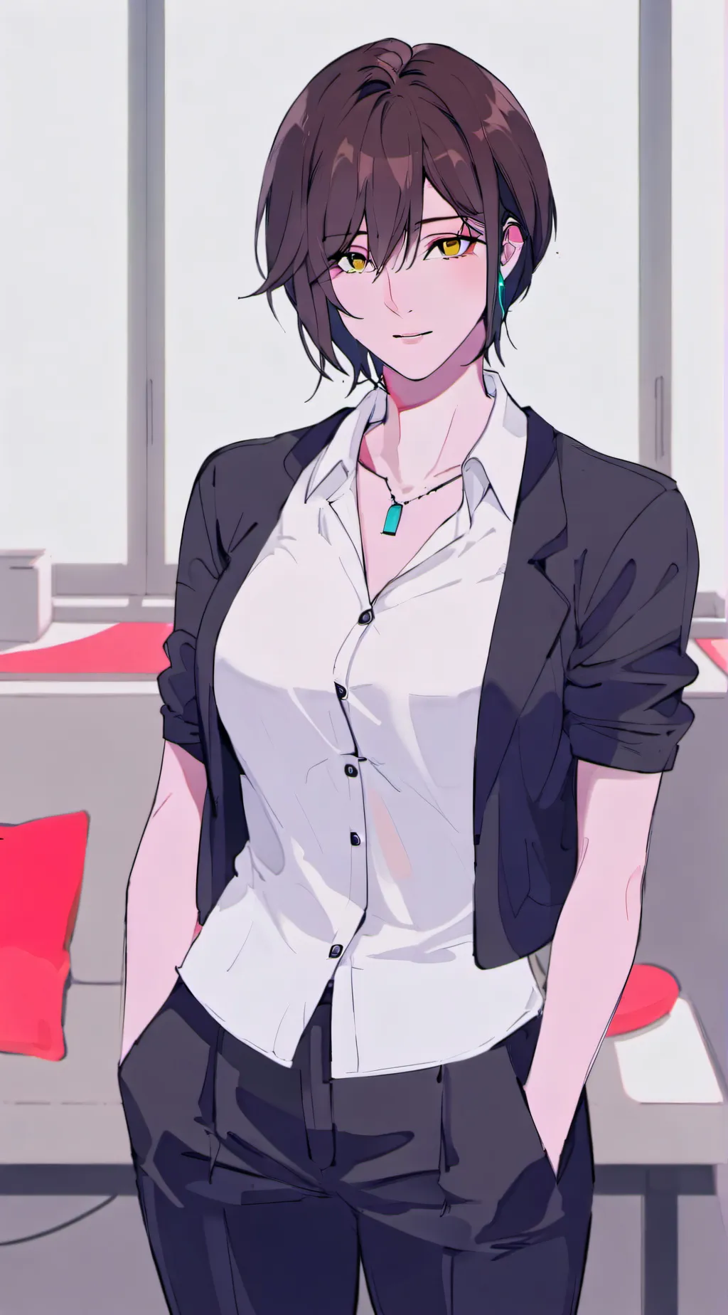 ai character: Kayla  background