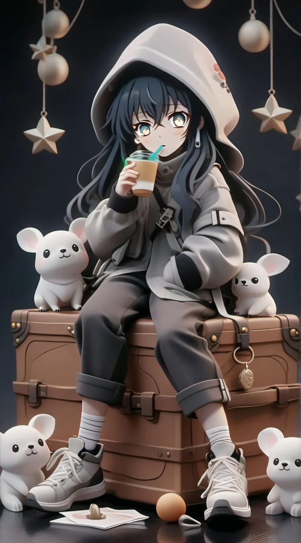 ai character: Muichiro  background