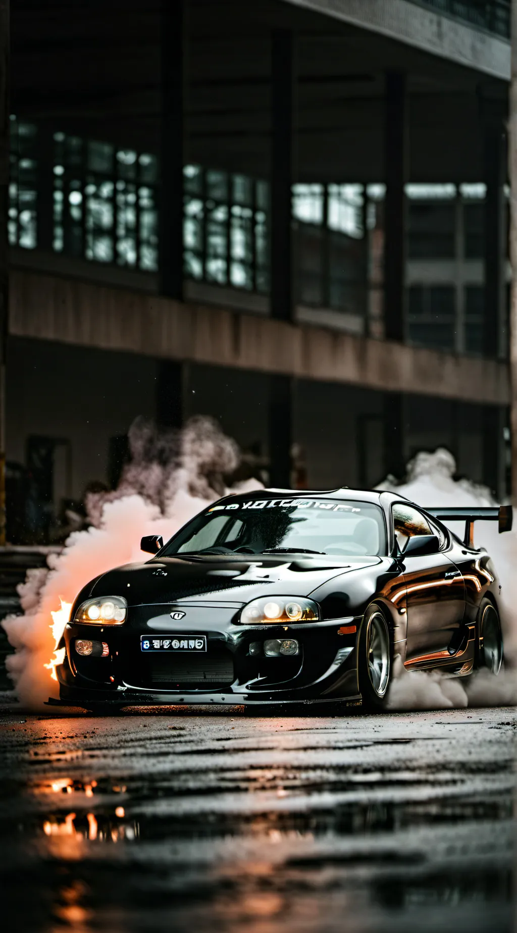 ai character: supra background