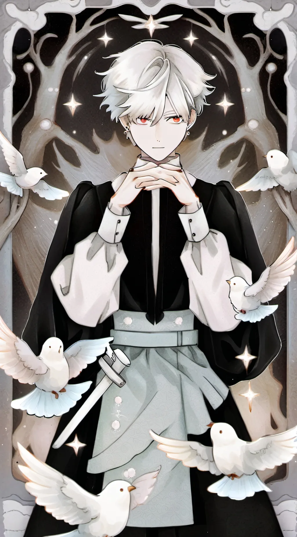 ai character: Keizer 123 background