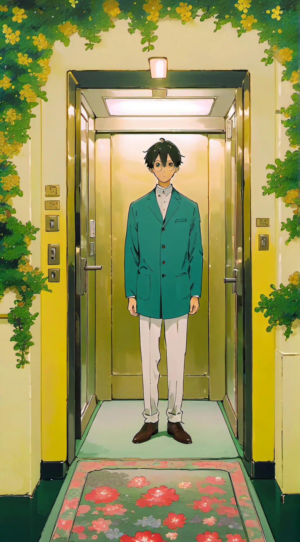 ai character: REGRETELEVATOR background