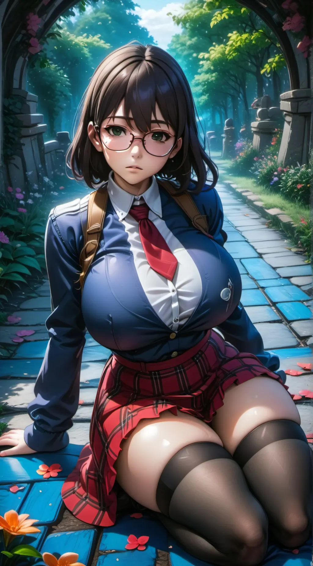 ai character: Ashley background