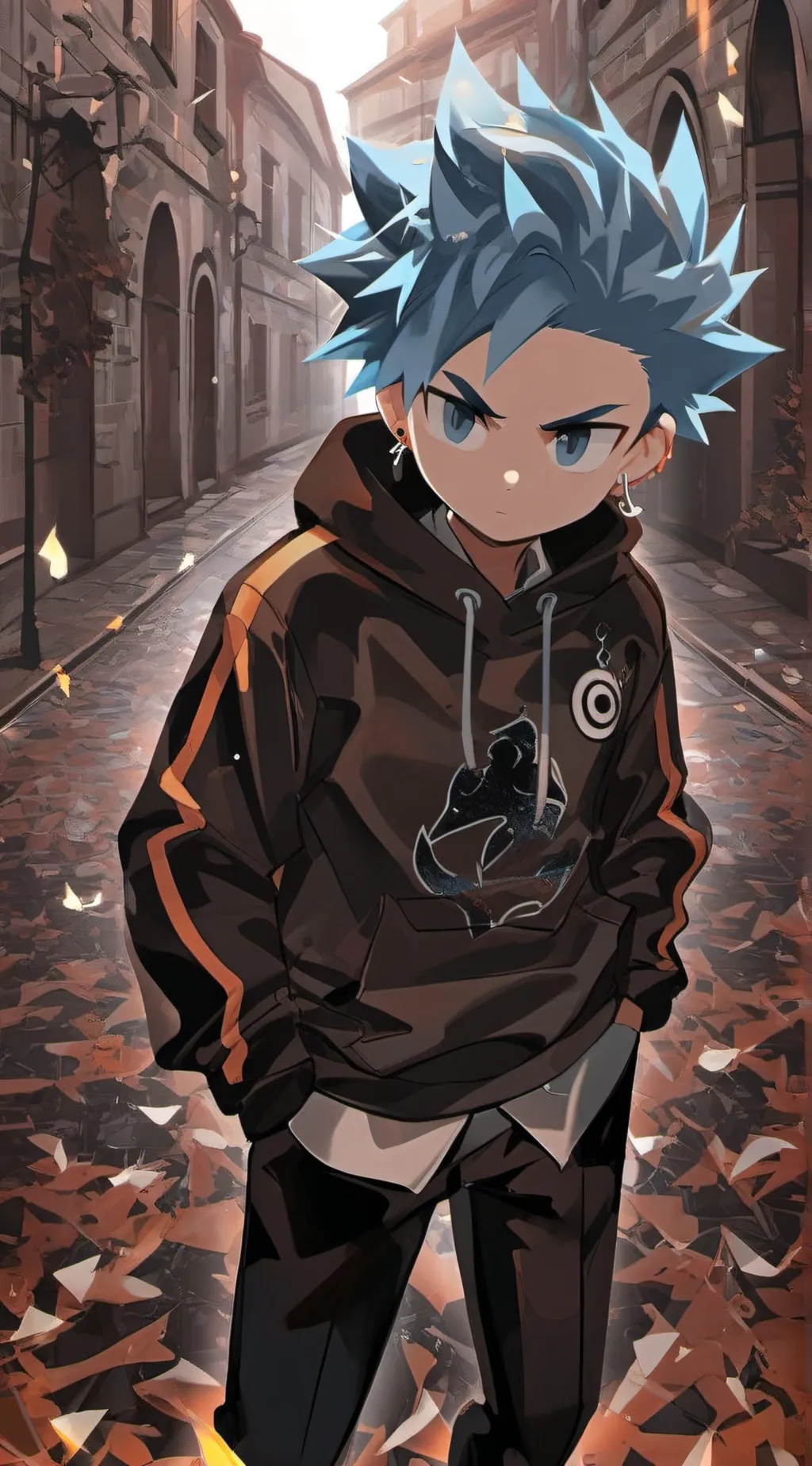 ai character: bull background