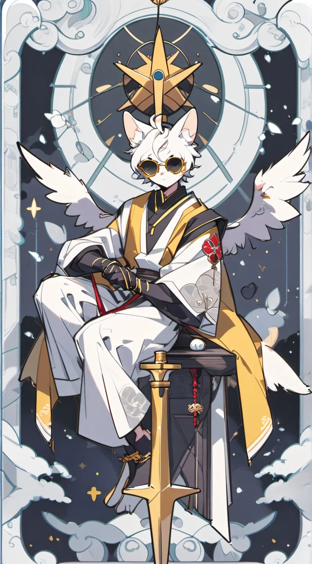 ai character: Godfield background