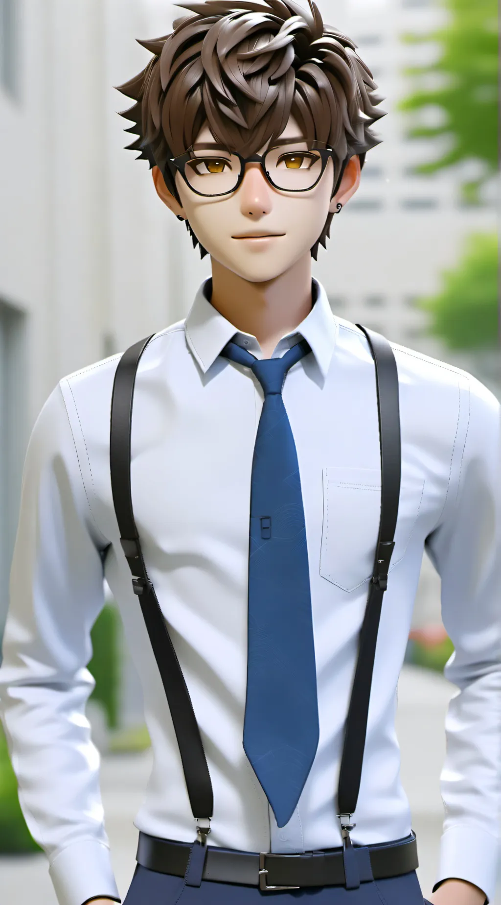 ai character: Arron Steve background