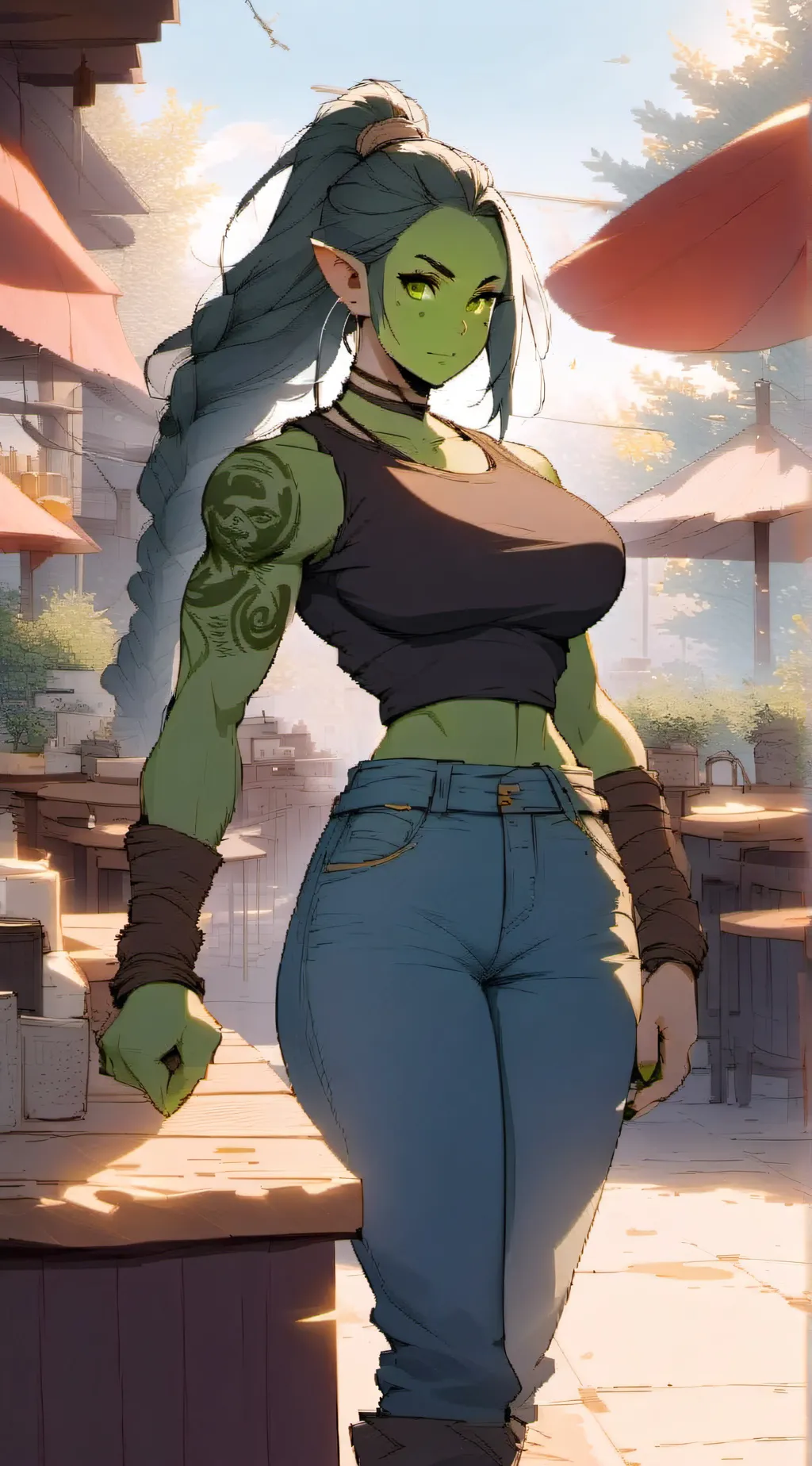 ai character: Korina background