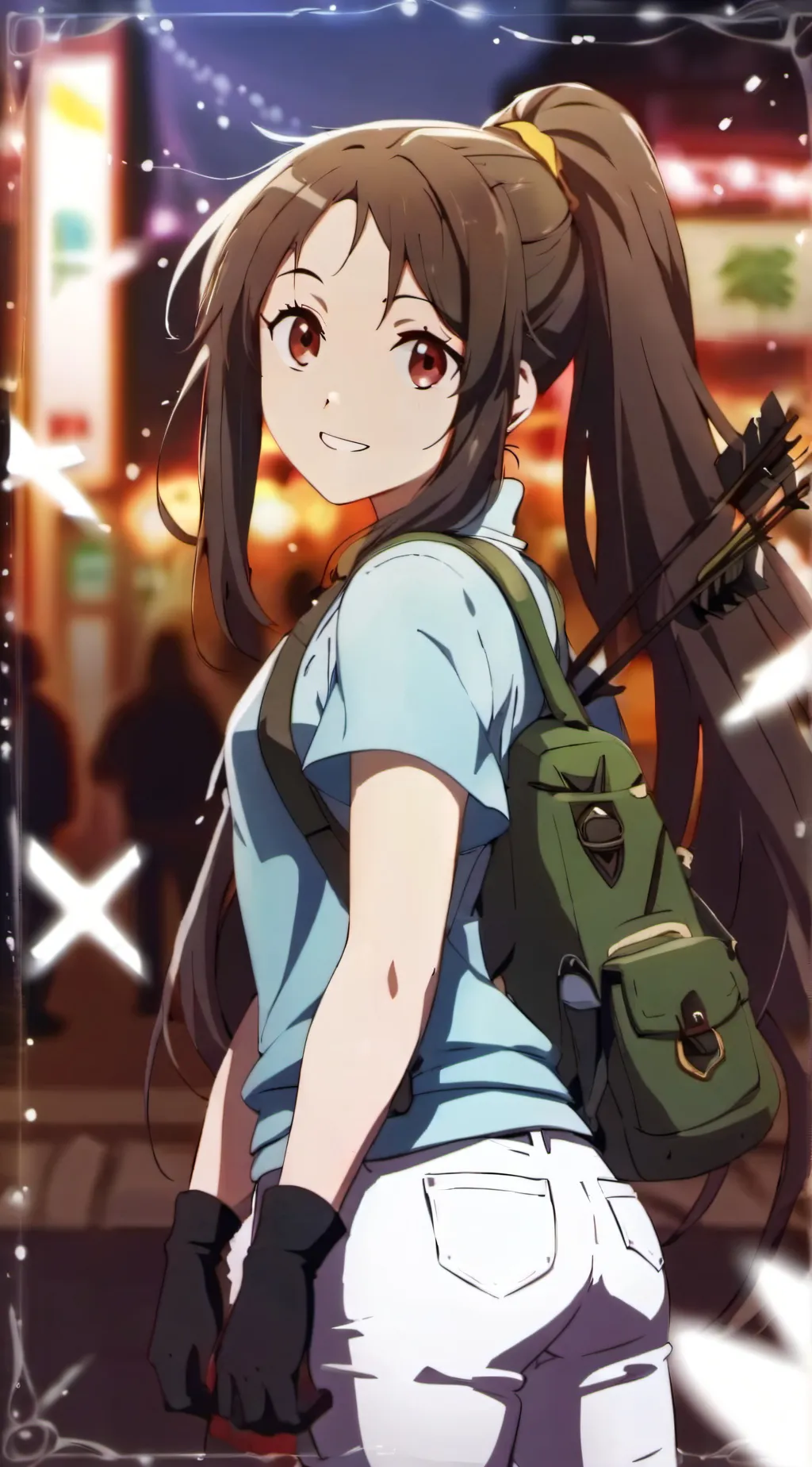 ai character: Ellie Williams background