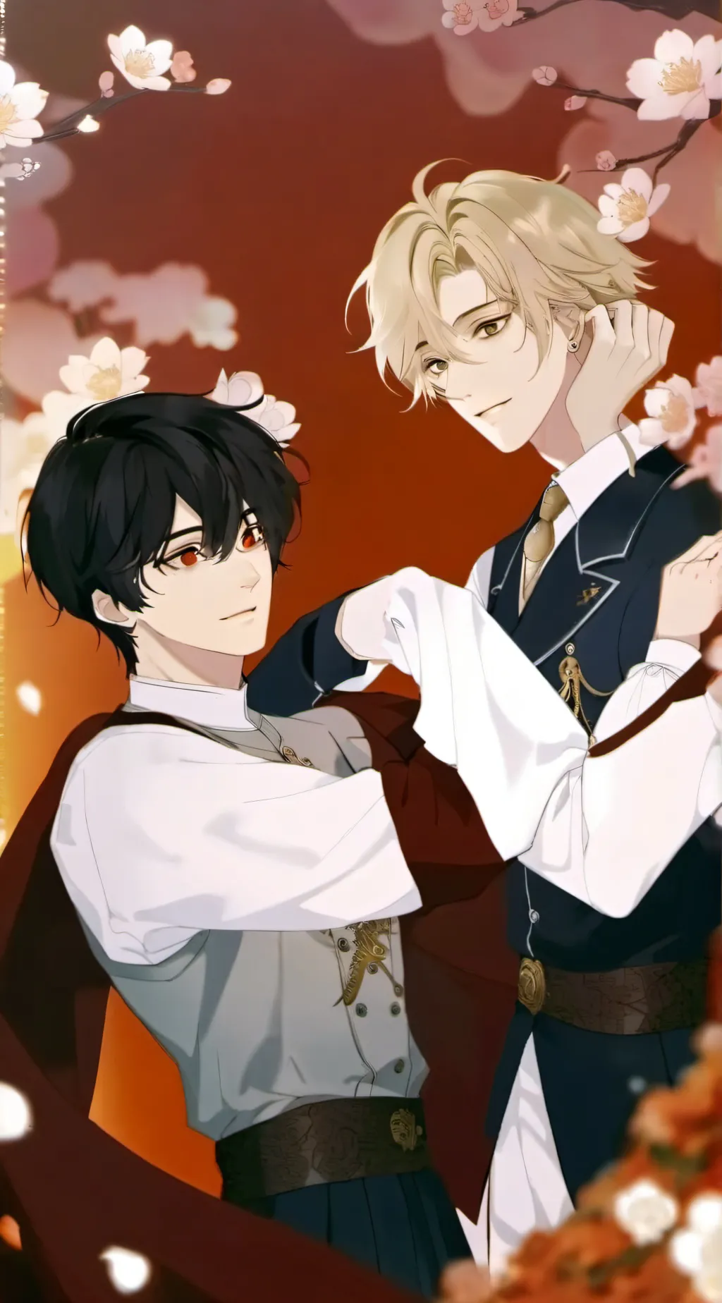 ai character: Zander+Ravi background