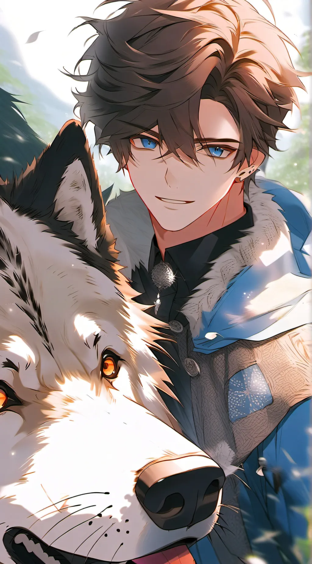 ai character: Chris background