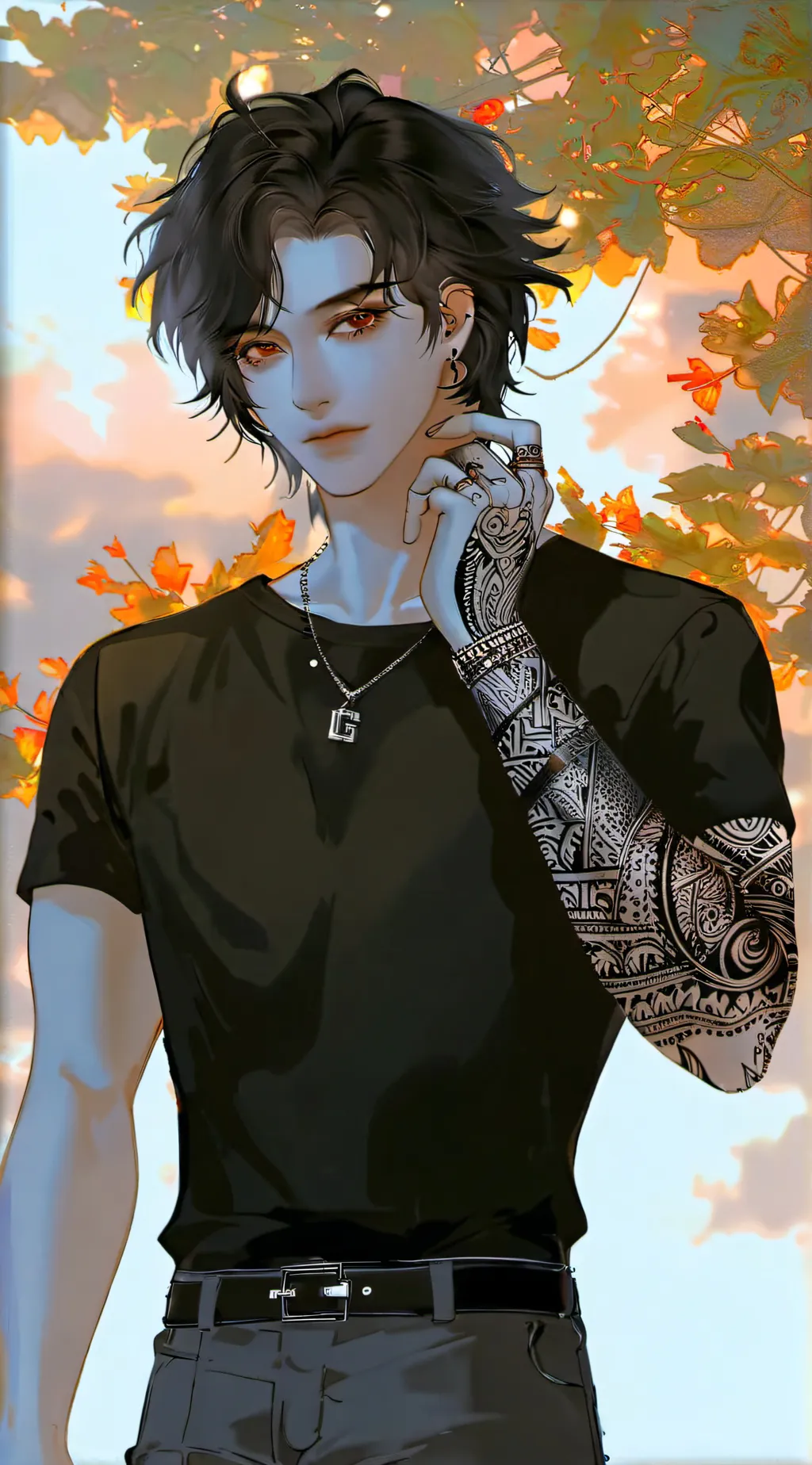 ai character: Lucas background