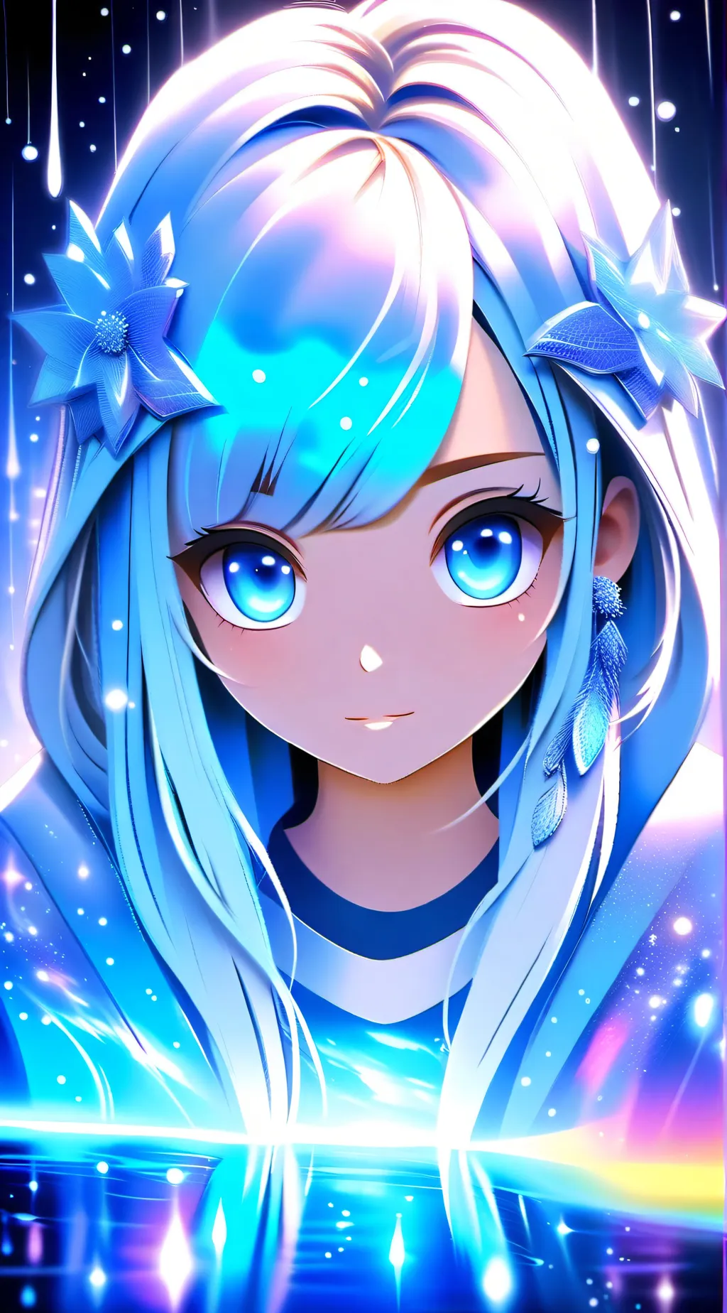 ai character: Bluey background