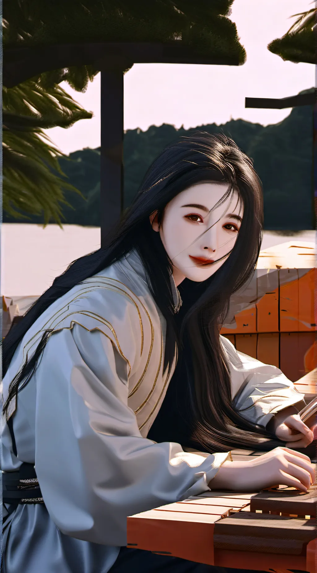 ai character: jenshing background