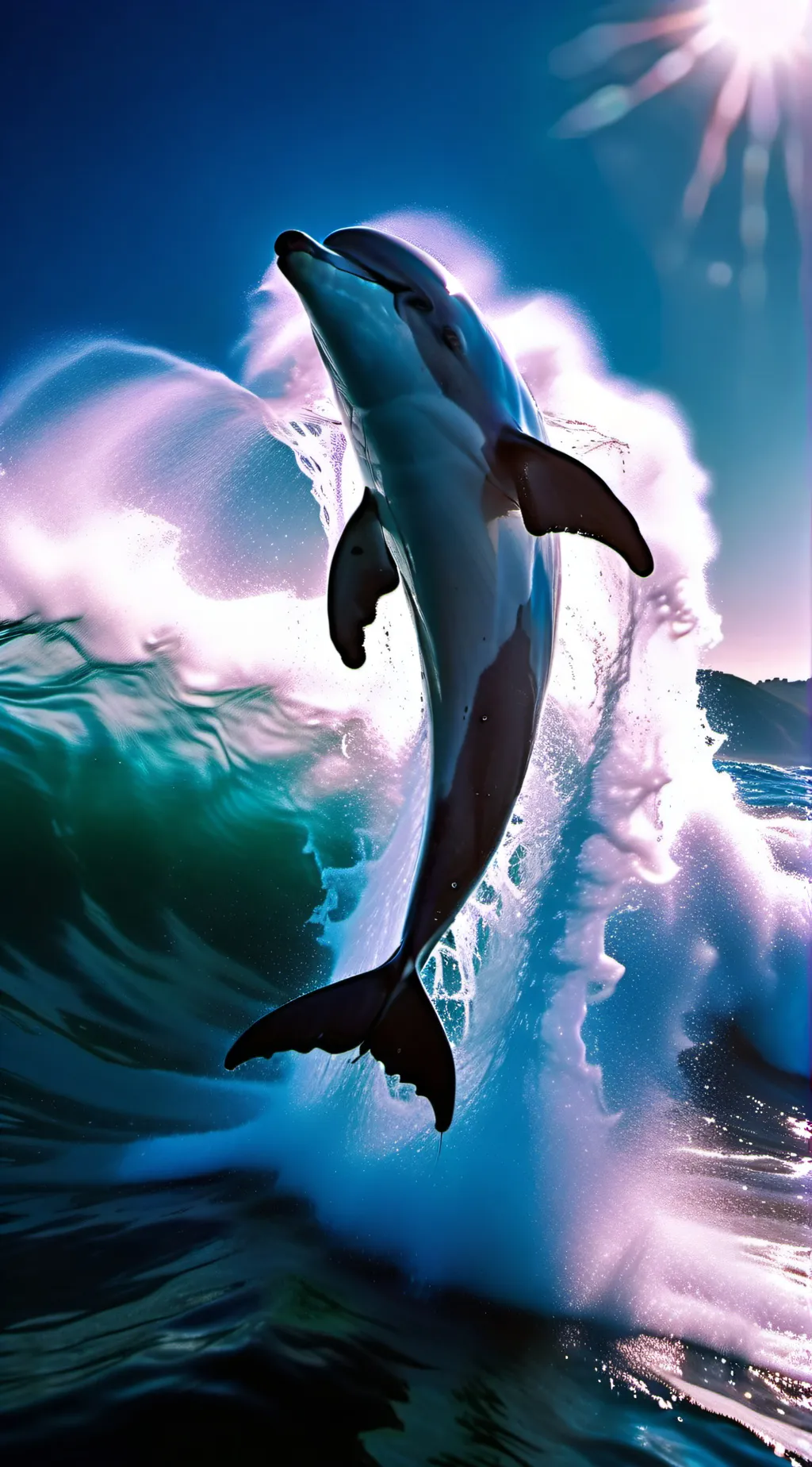 ai character: Aqua background