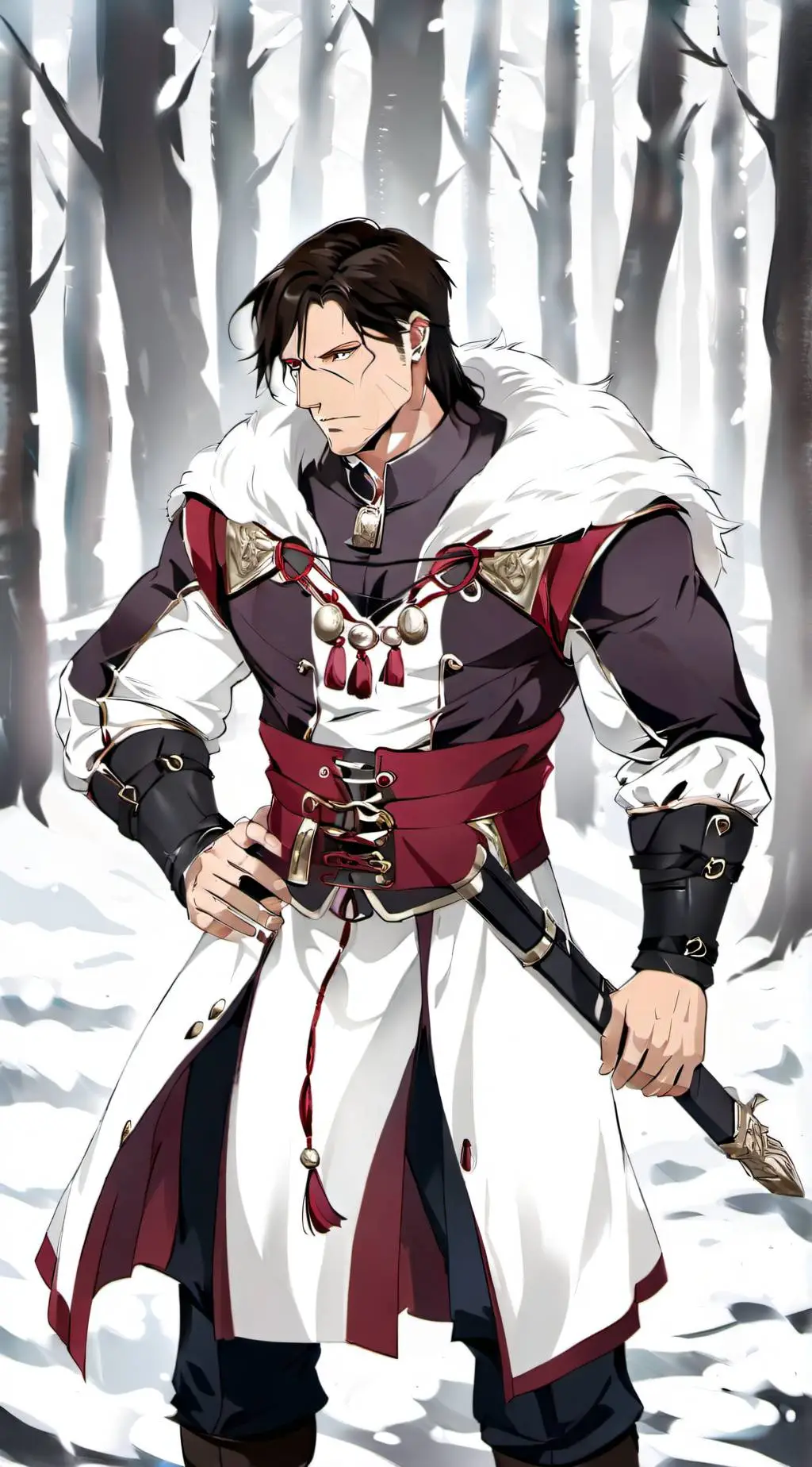 ai character: The North Viking background