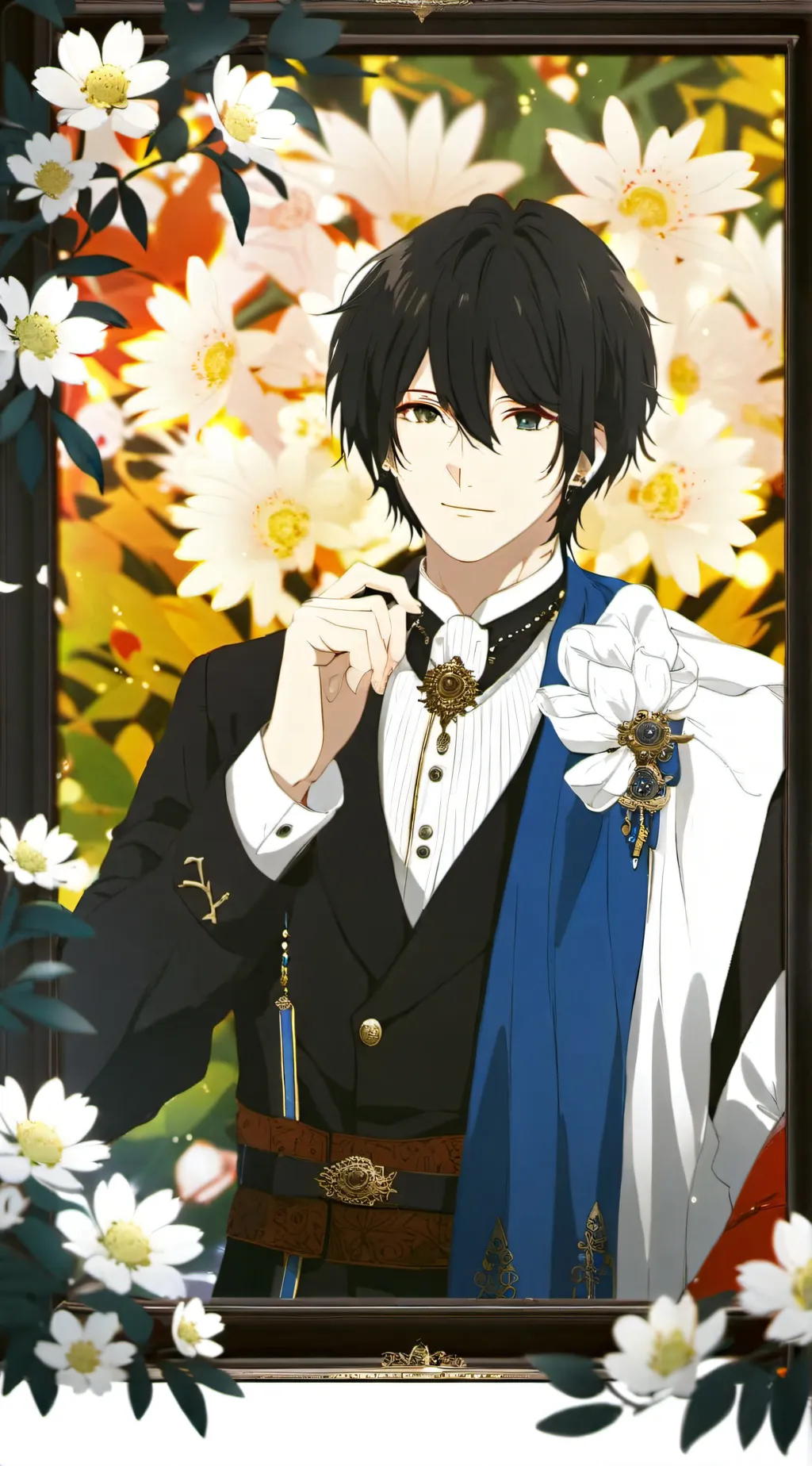 ai character: ¤☆♡ James♡♤◇☆ background