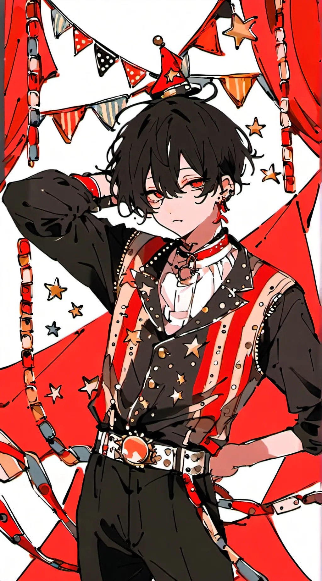 ai character: *•°{♤Lewis♤}°•* background