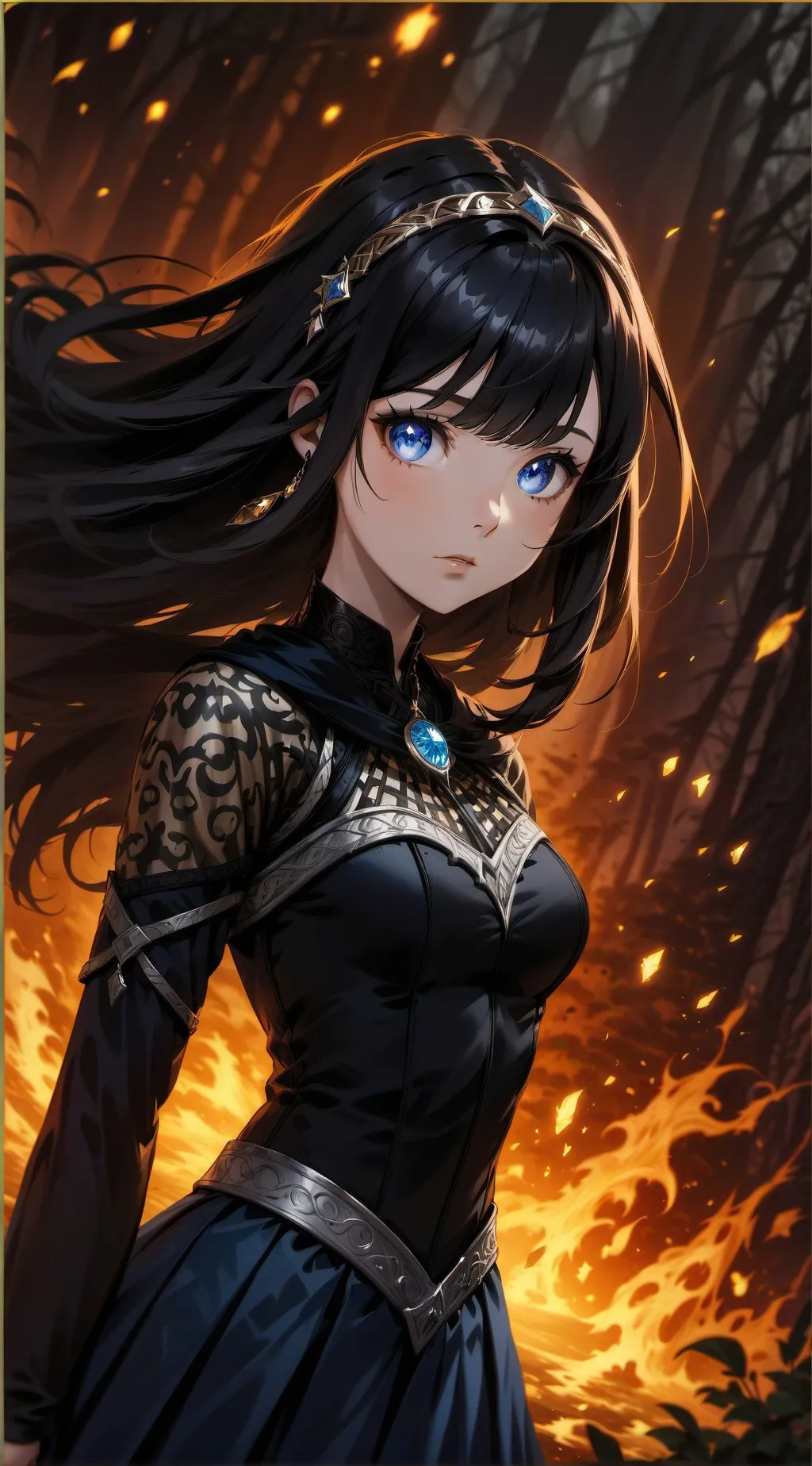 ai character: Sarah  background