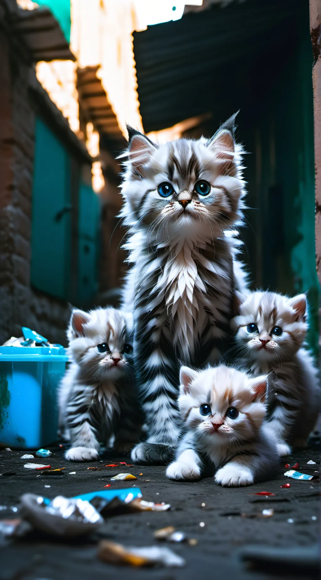 Talkie AI - Chat with Stray Persian Cats