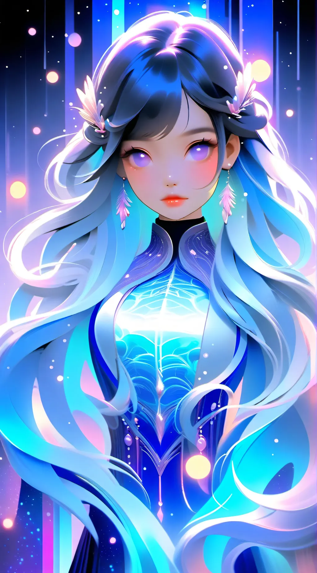 ai character: Tiffany  background