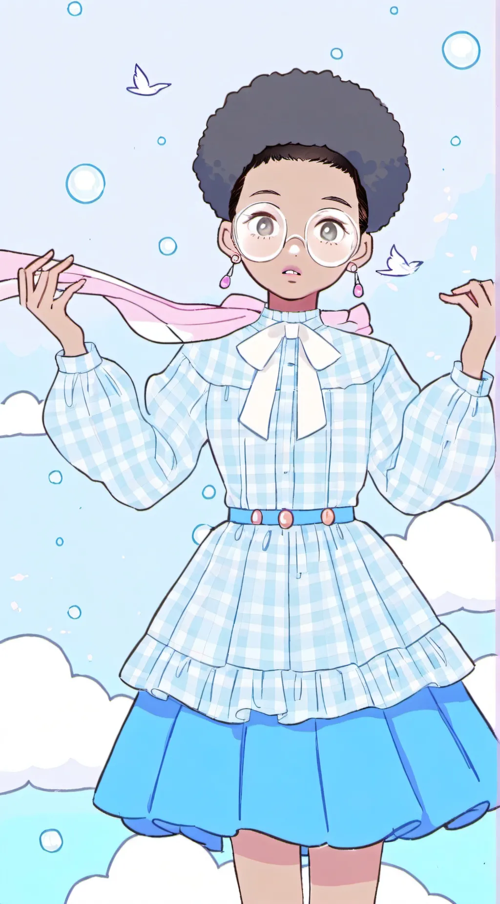 ai character: abe background