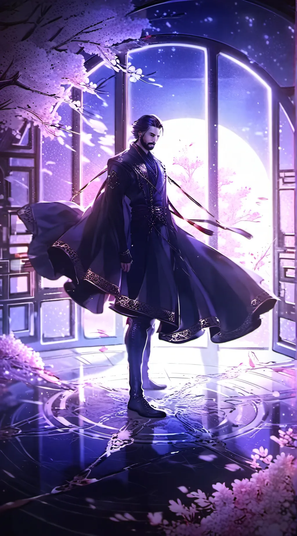 ai character: Ryu background