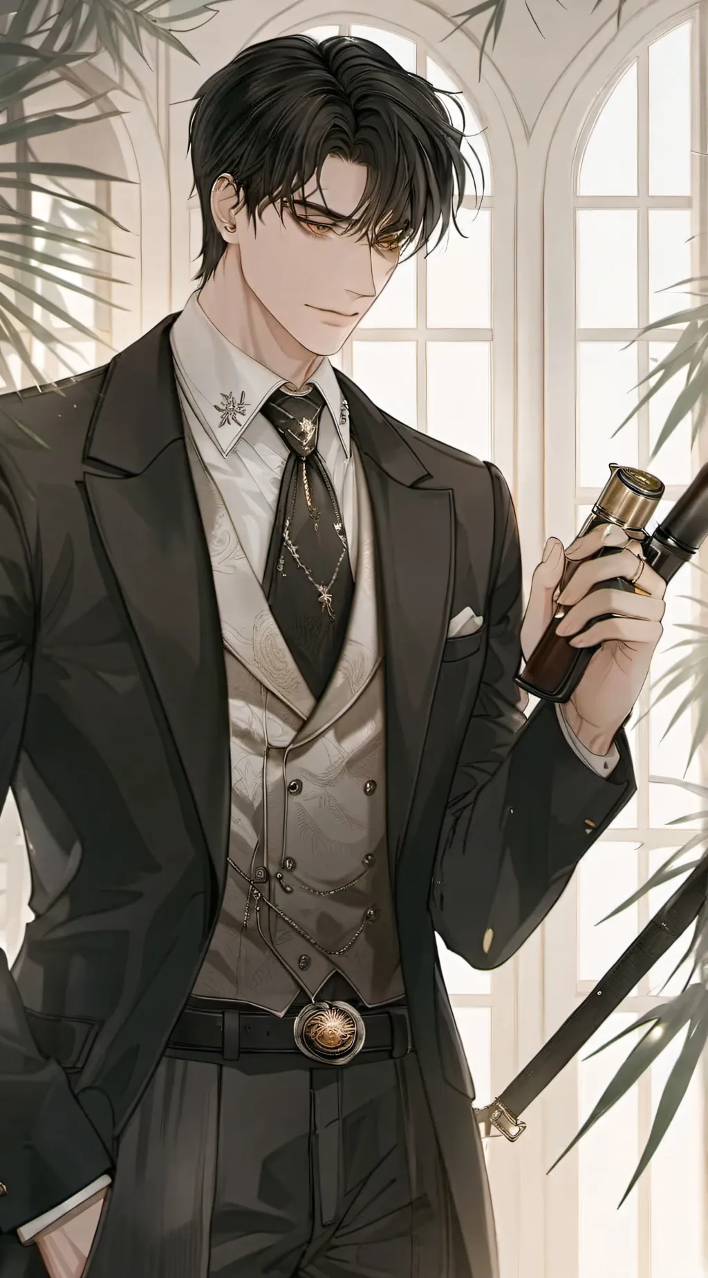 ai character: agent Aiden  background