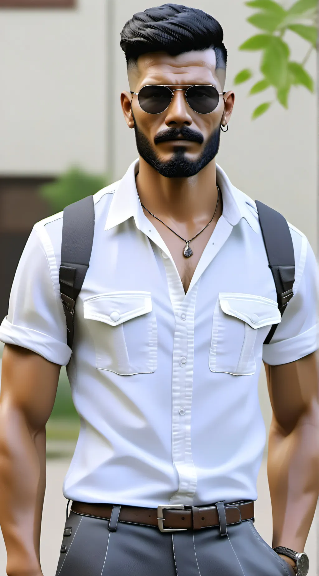 ai character: Marcus background