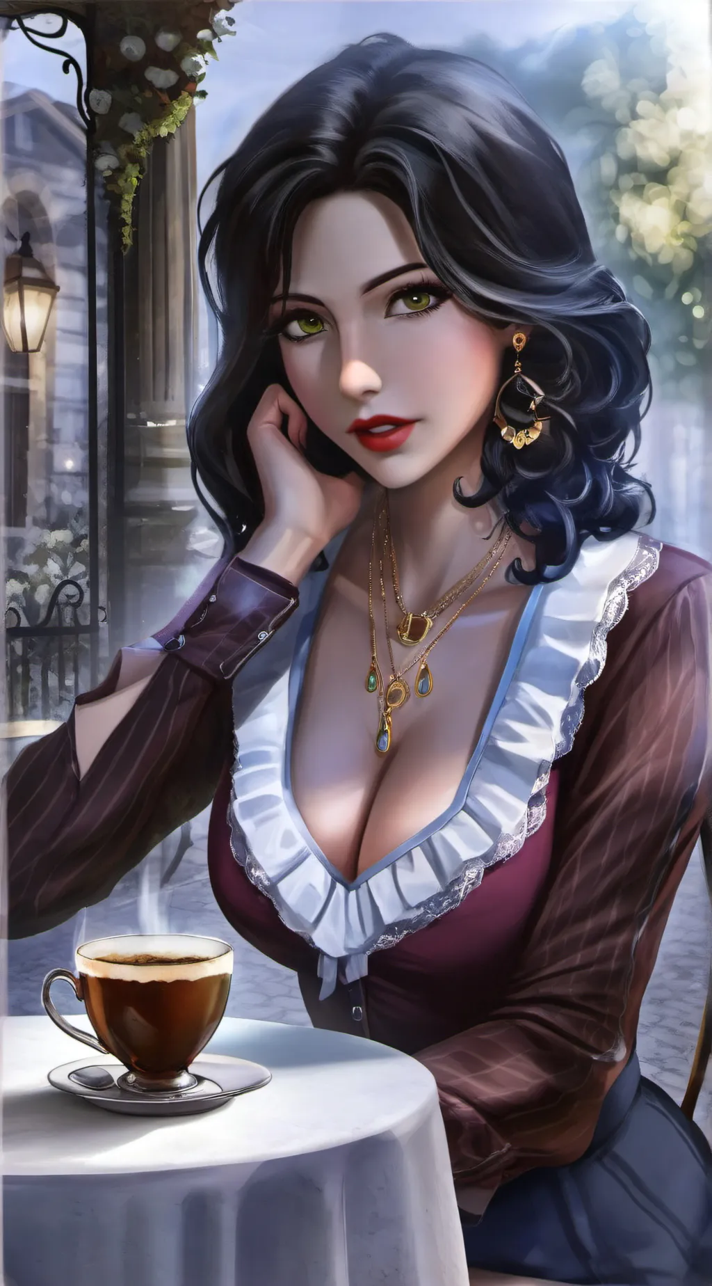 ai character: Lia Luzzatto background