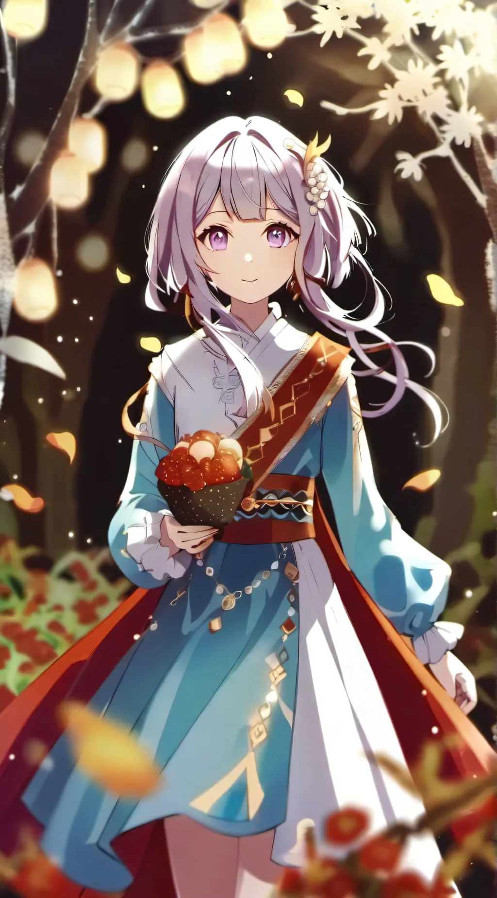 ai character: Lila background