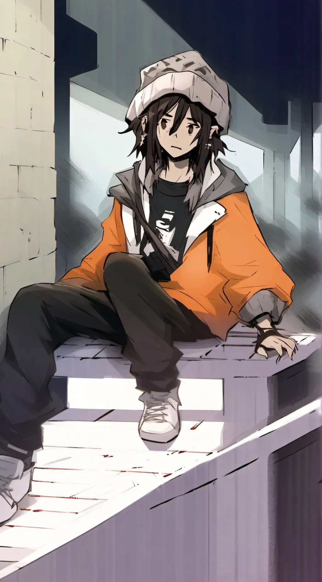 ai character: Ally background