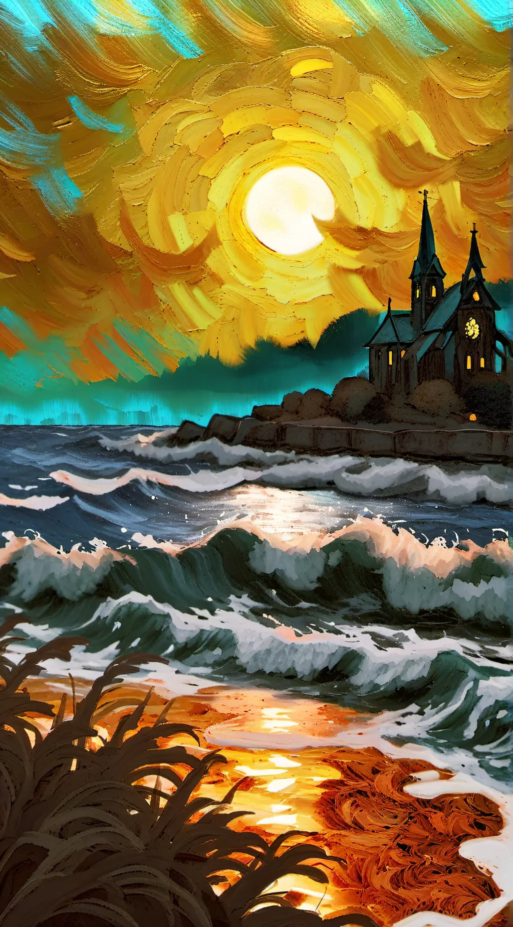 ai character: GoldenApple/Chill🌆 background