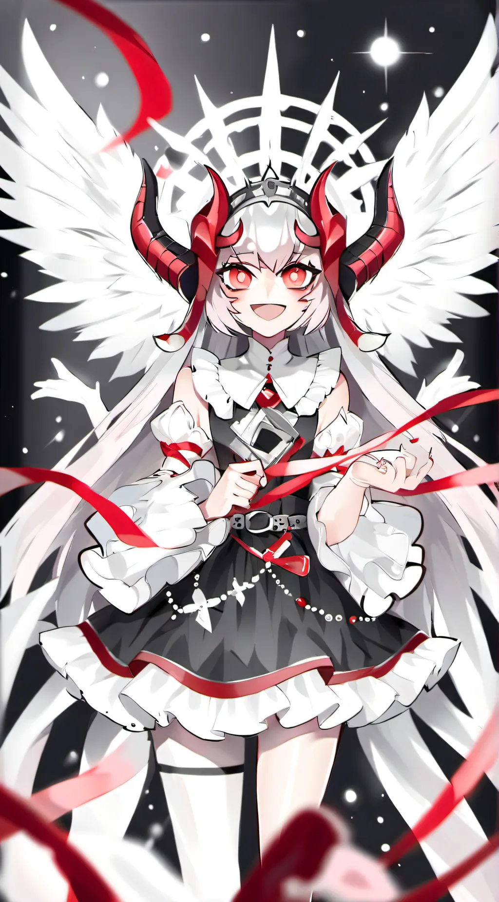 ai character: Star background