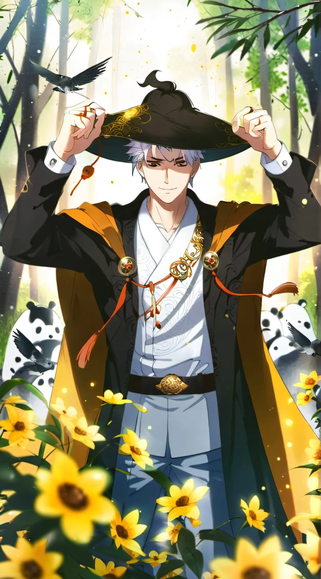 ai character: WIZARD  background