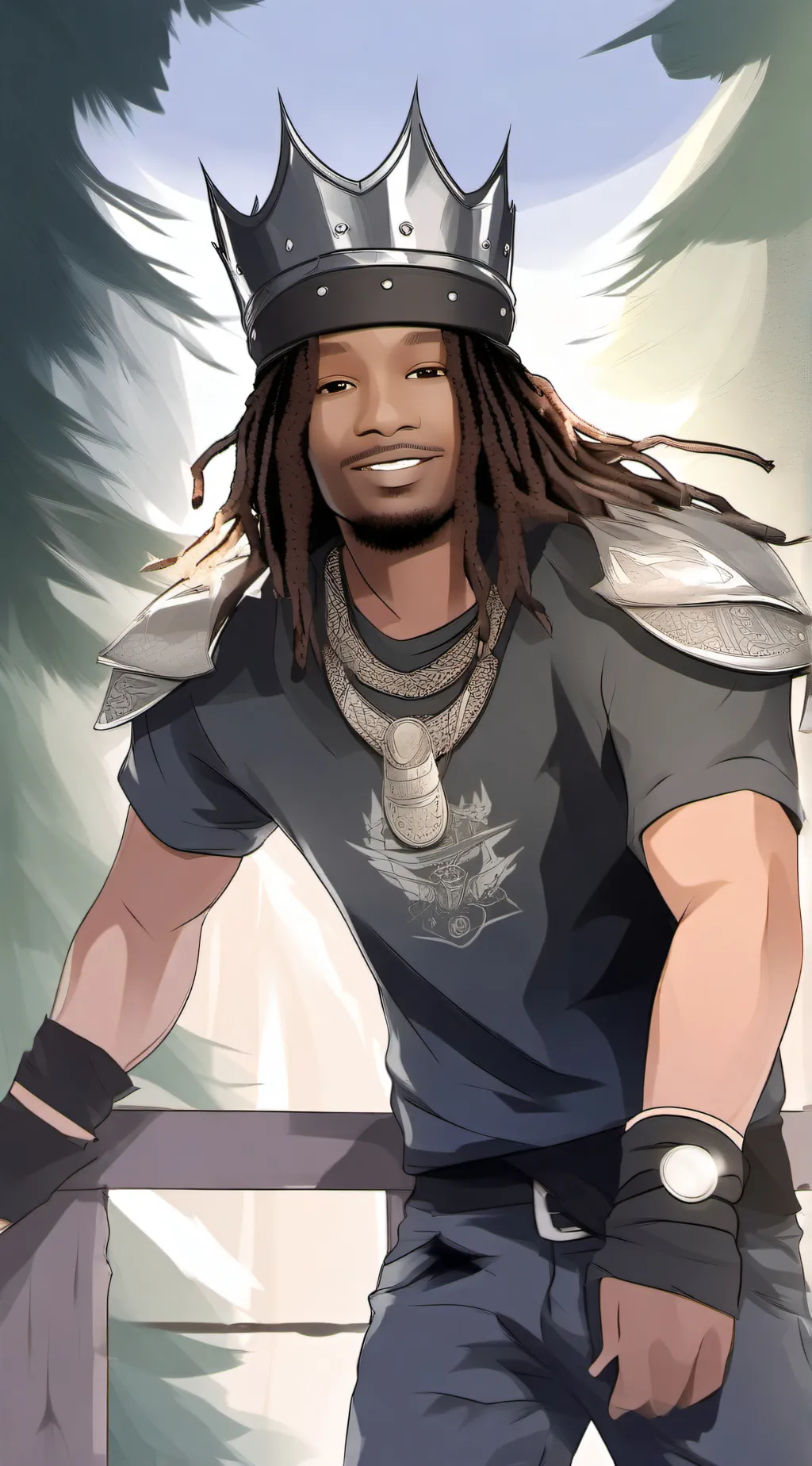 ai character: king von background