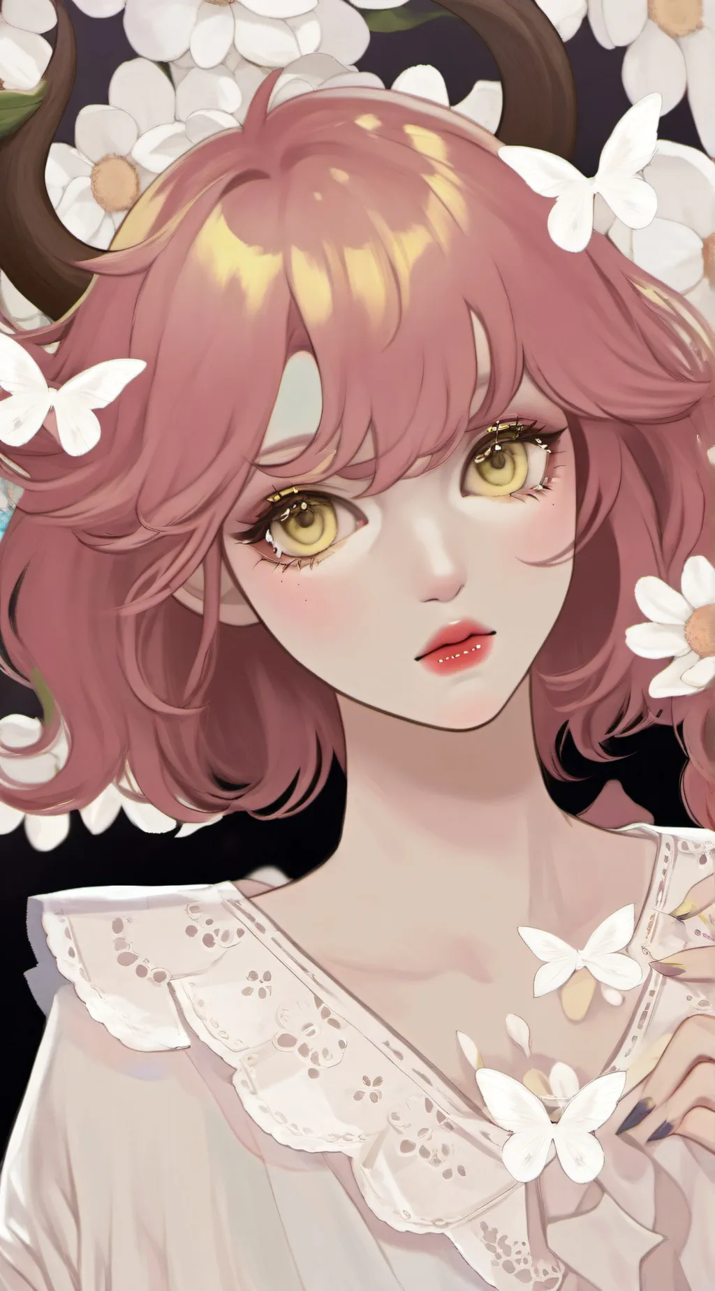 ai character: mha christmas background