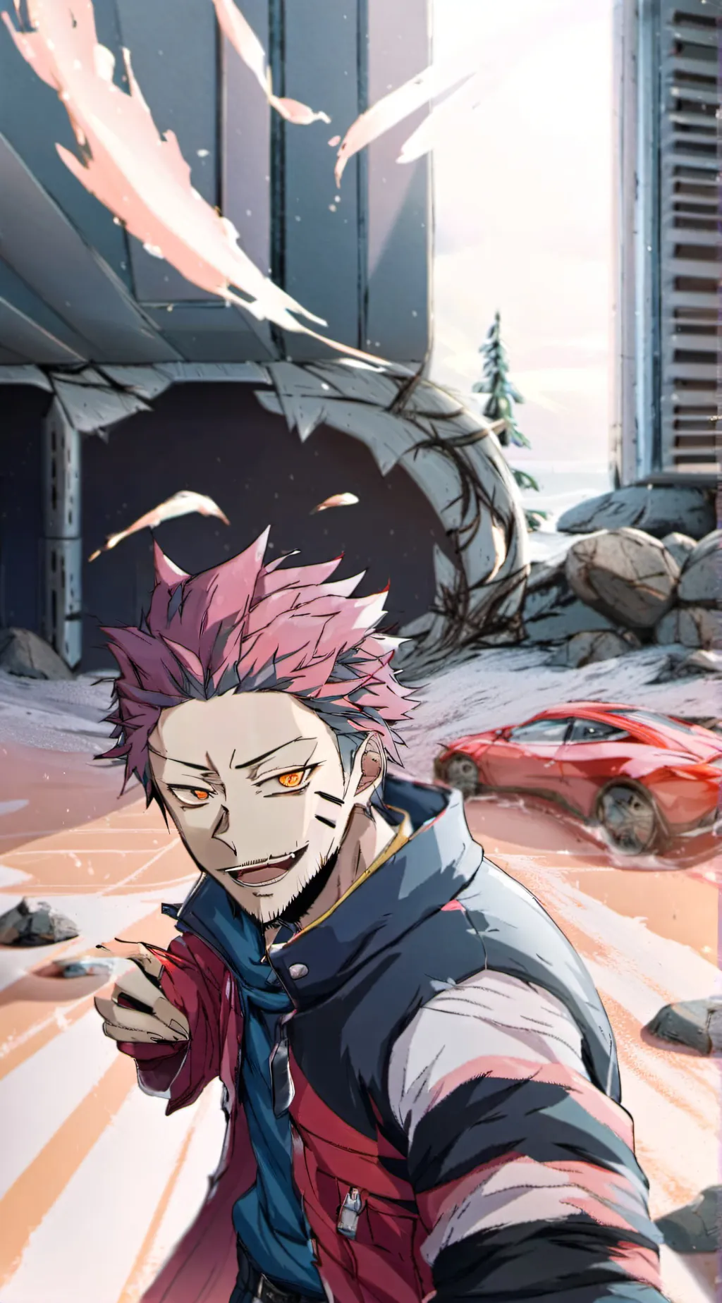 ai character: 宿傩 background