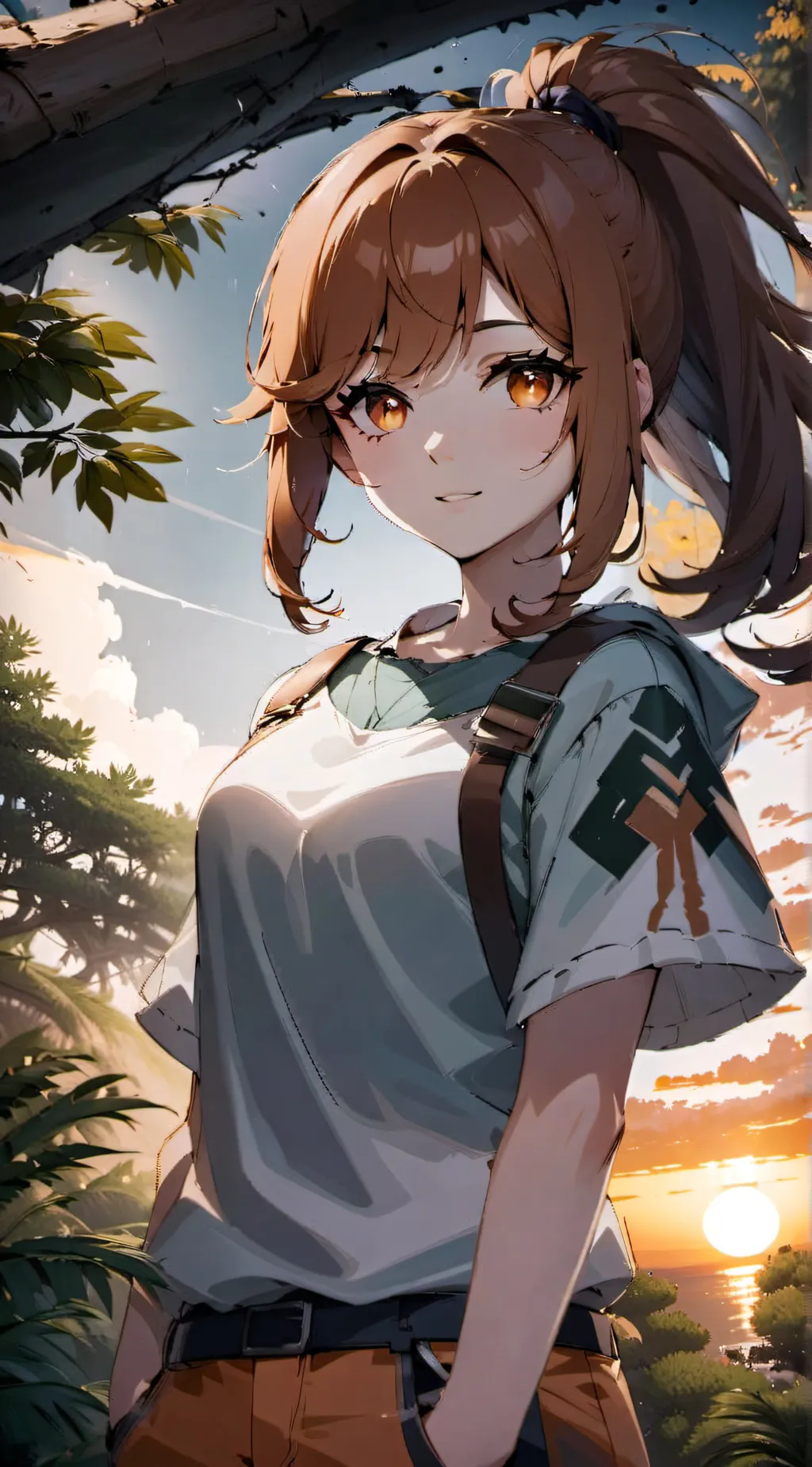 ai character: Mia  background