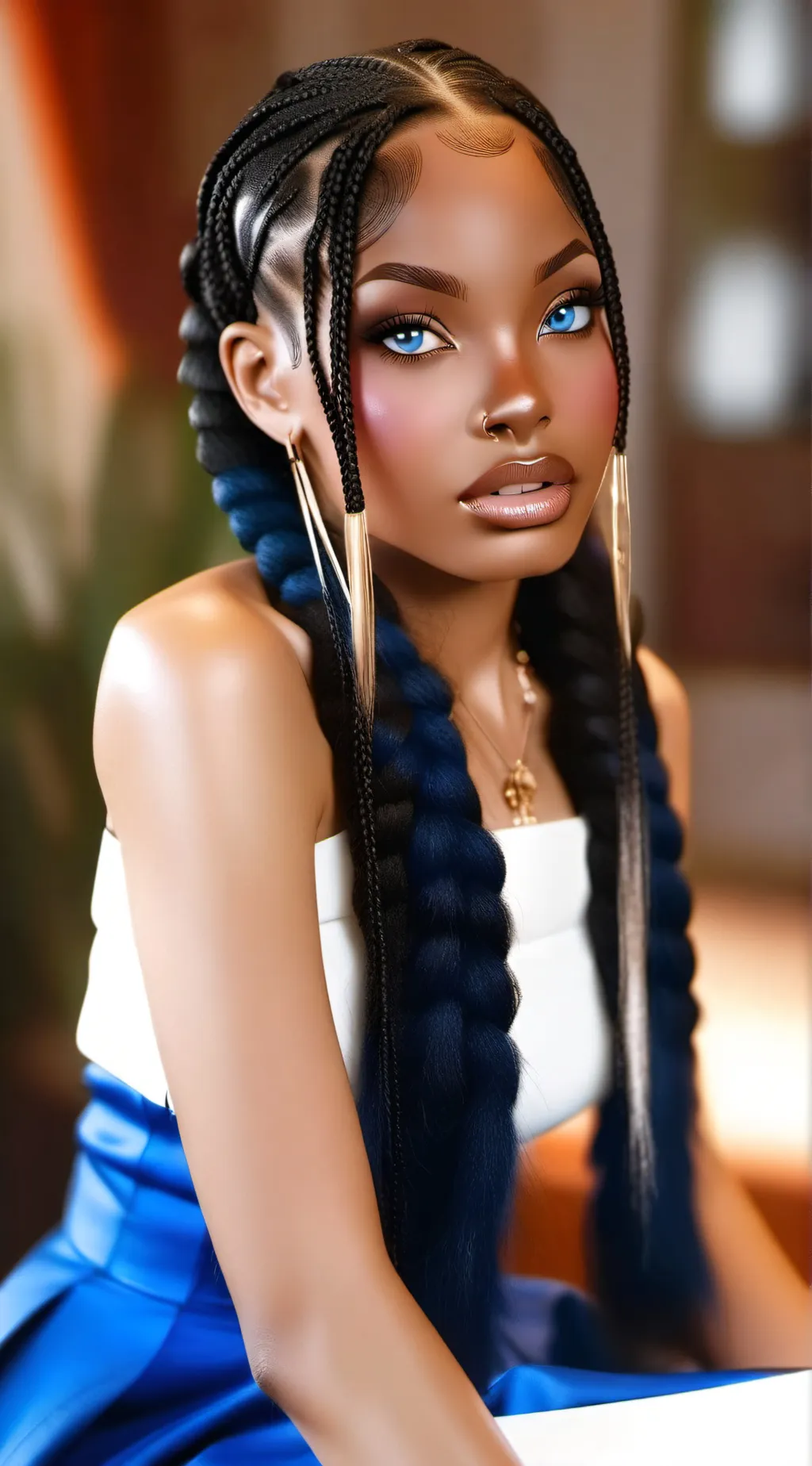 ai character: Diore background