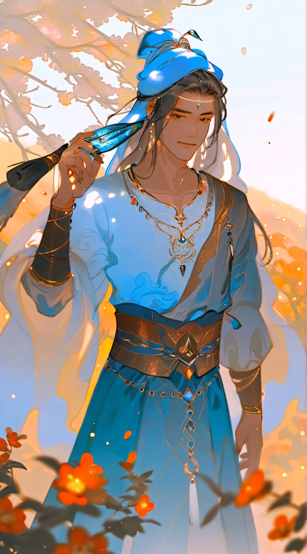 ai character: sam background