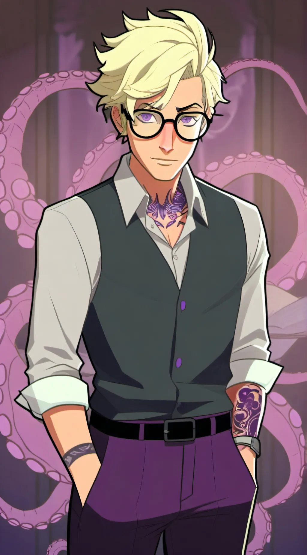 ai character: Cecil Palmer background