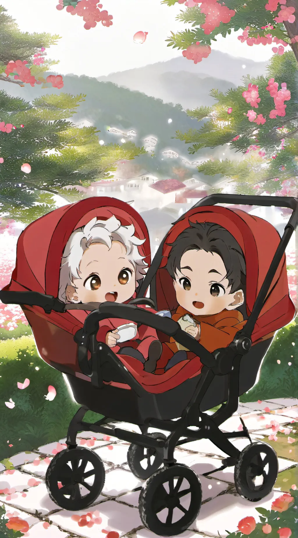 ai character: Giovanni & Elliott background