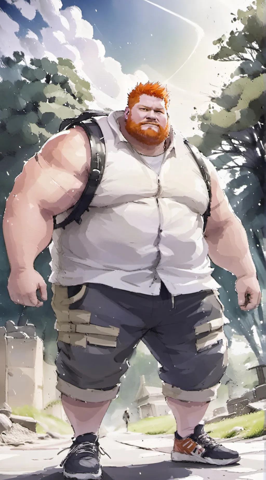 ai character: case oh background