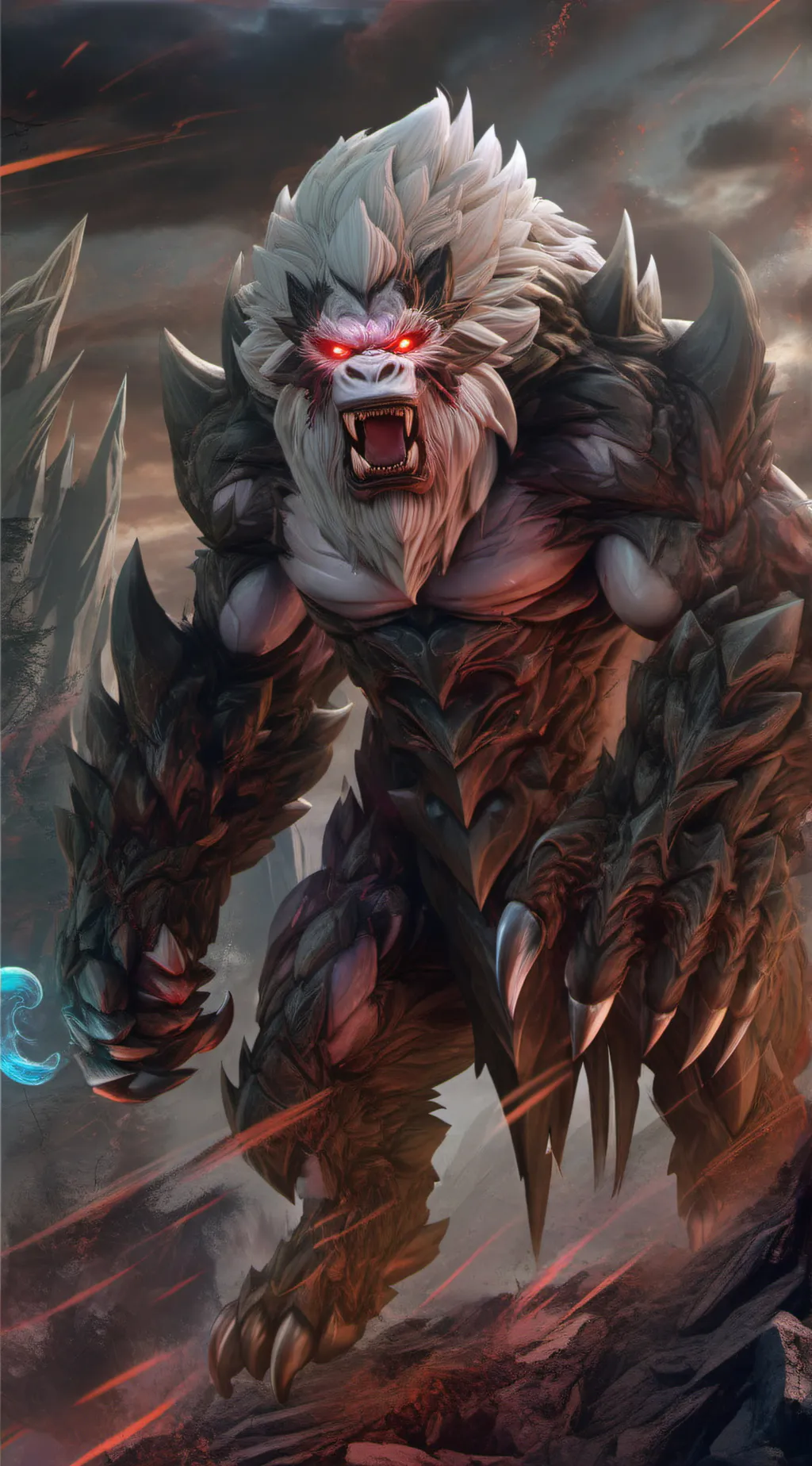 ai character: Gogon (true form) background