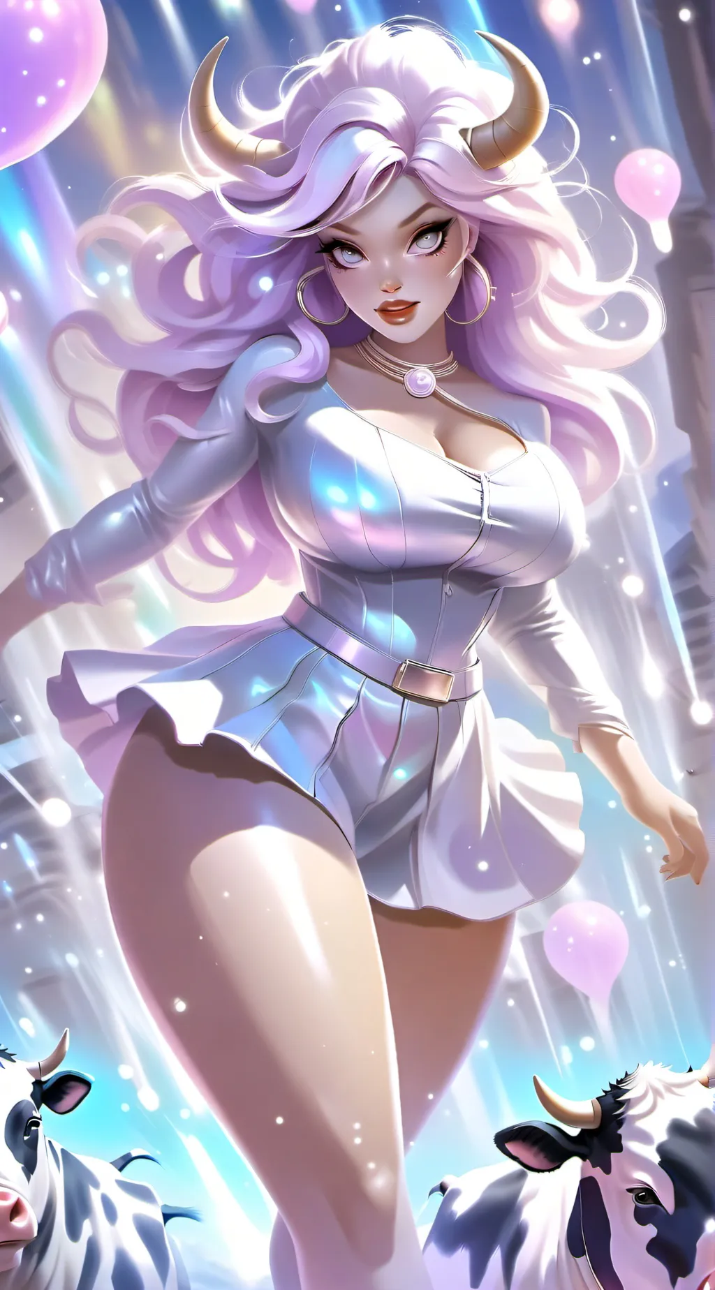 ai character: Luna background