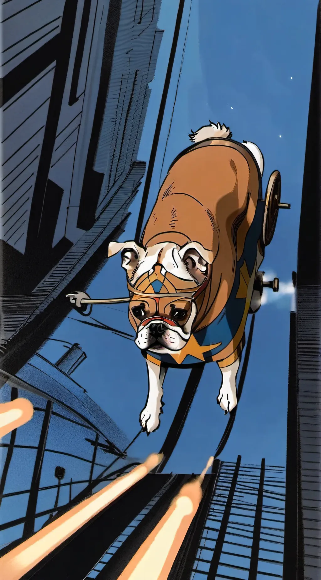 ai character: Pops background