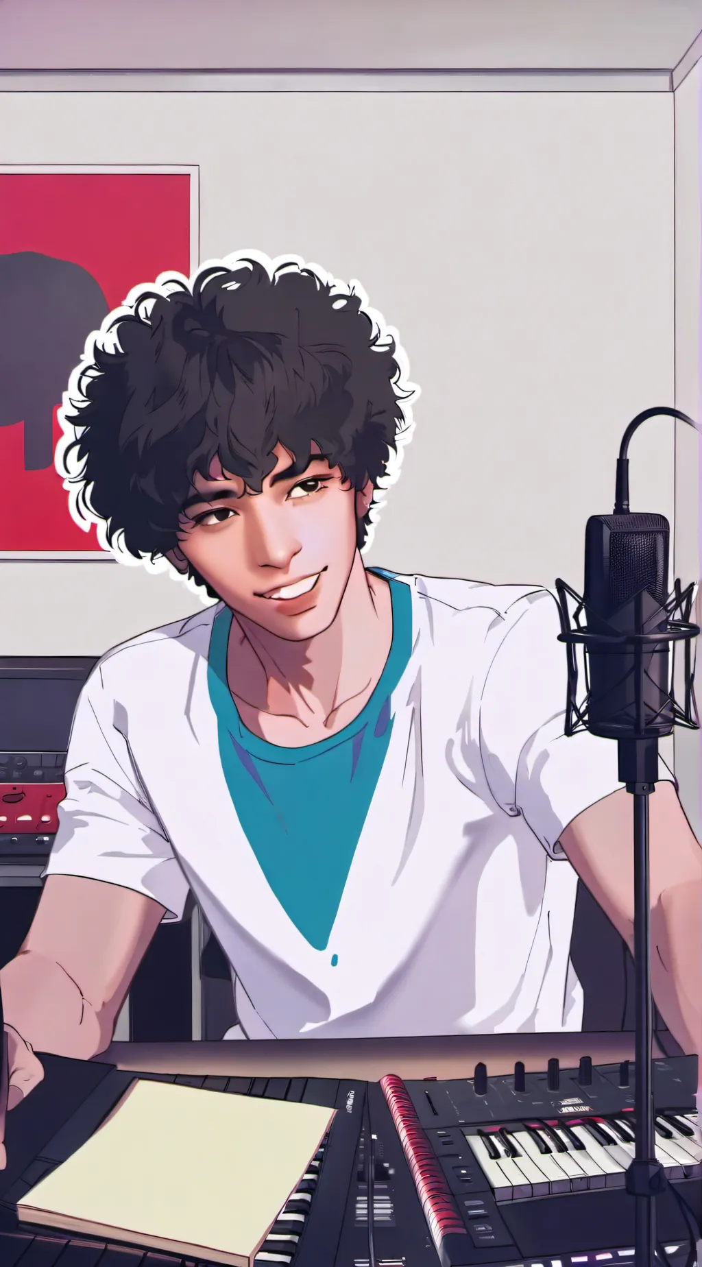 ai character: KingSammelot background