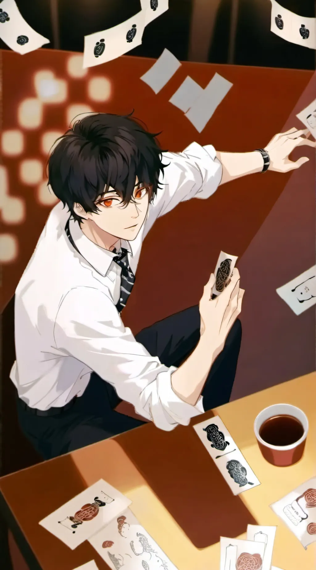 ai character: $REY$ background