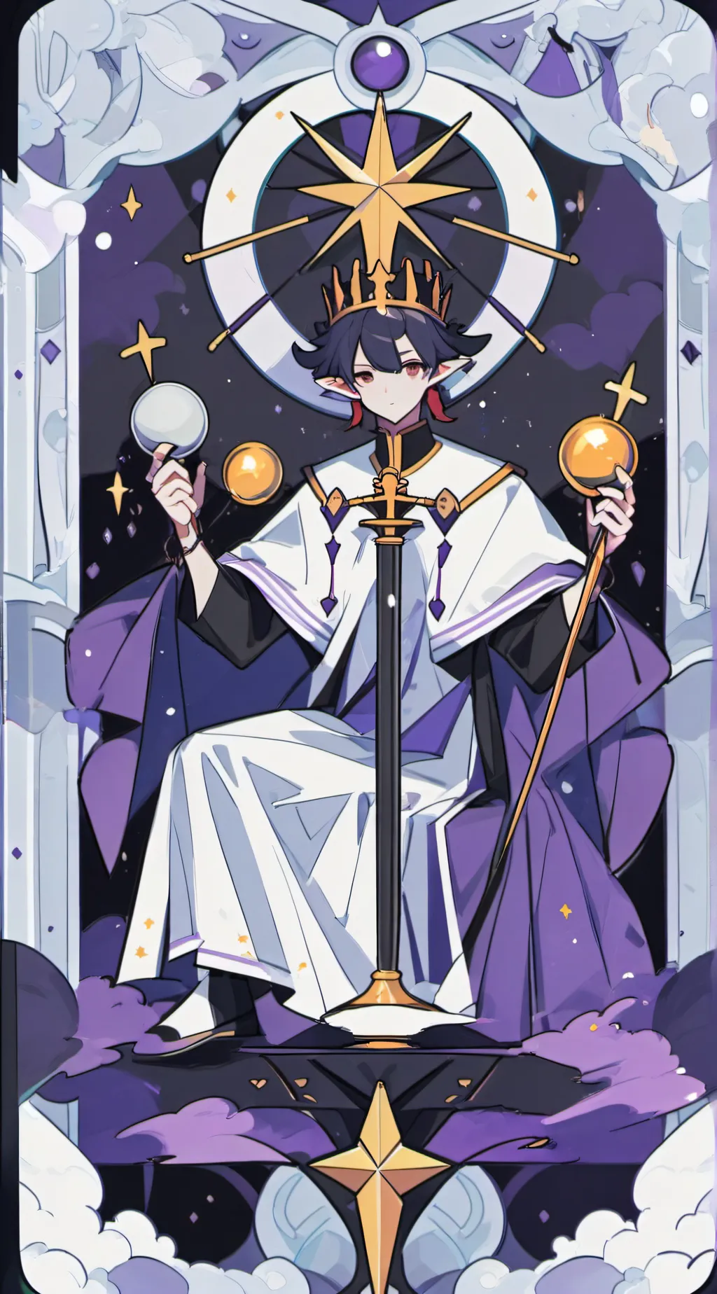 ai character: Aria background