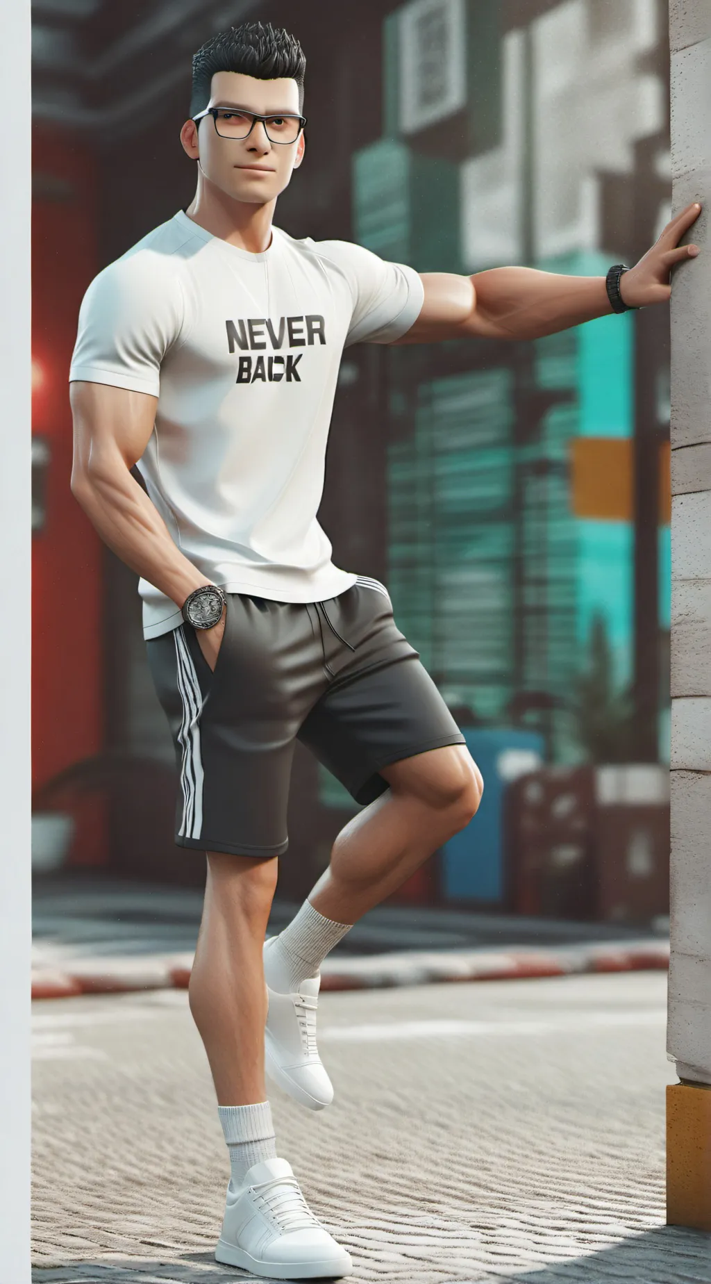 ai character: Nick eh 30 background