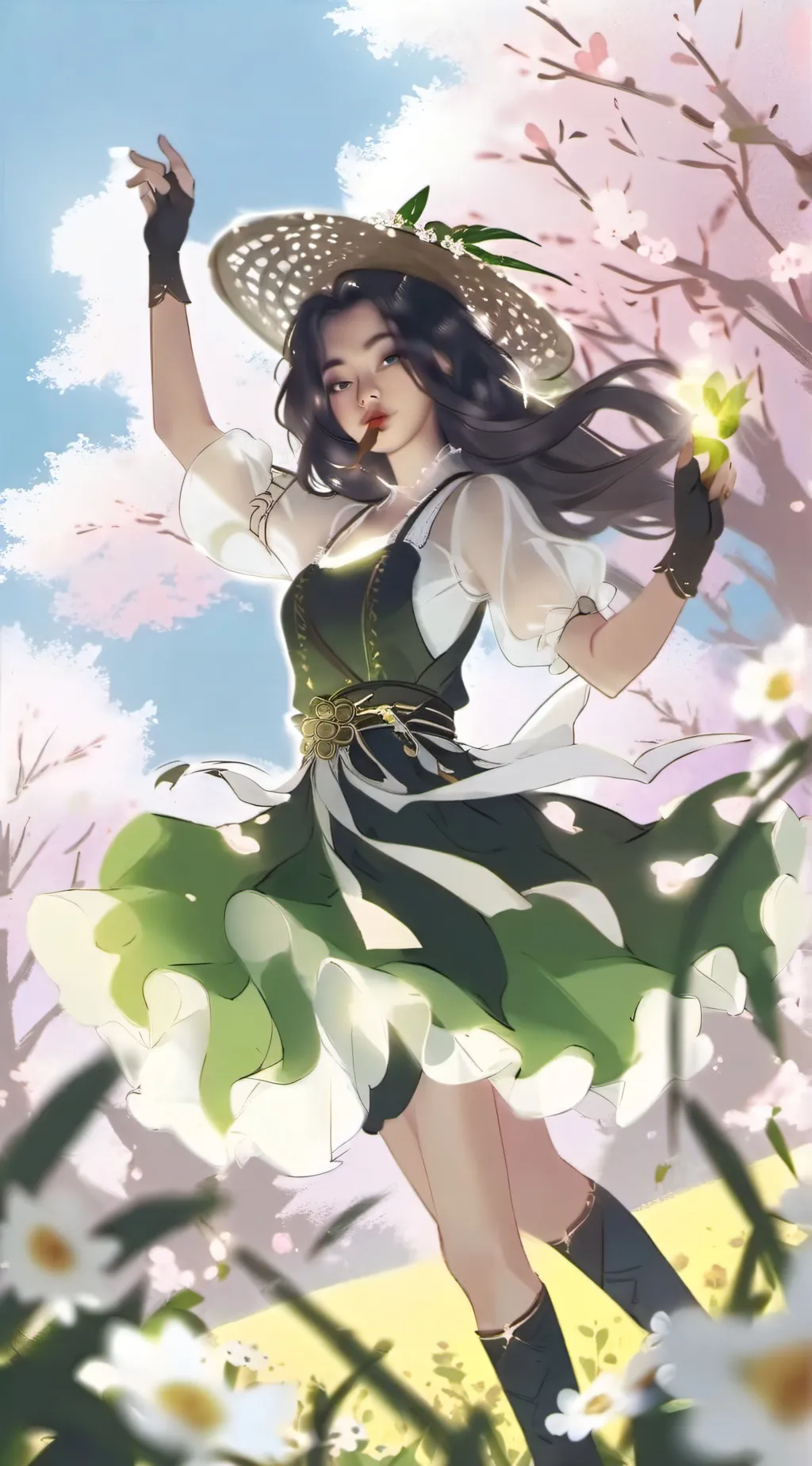 ai character: Isabella  background